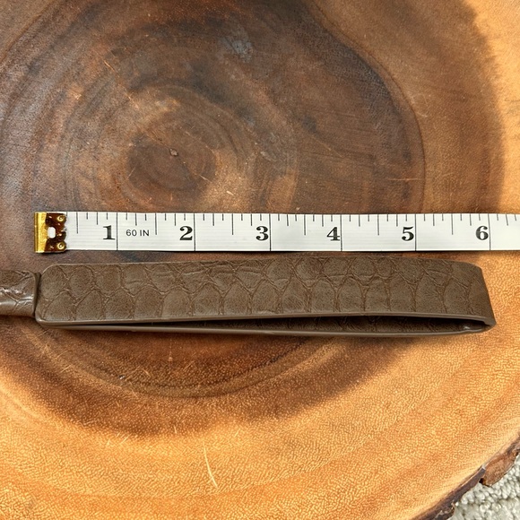 Joy Susan Tina Python Vegan Leather Zip Around Wristlet Clutch 10” x 6” NWOT. - Picture 16 of 16